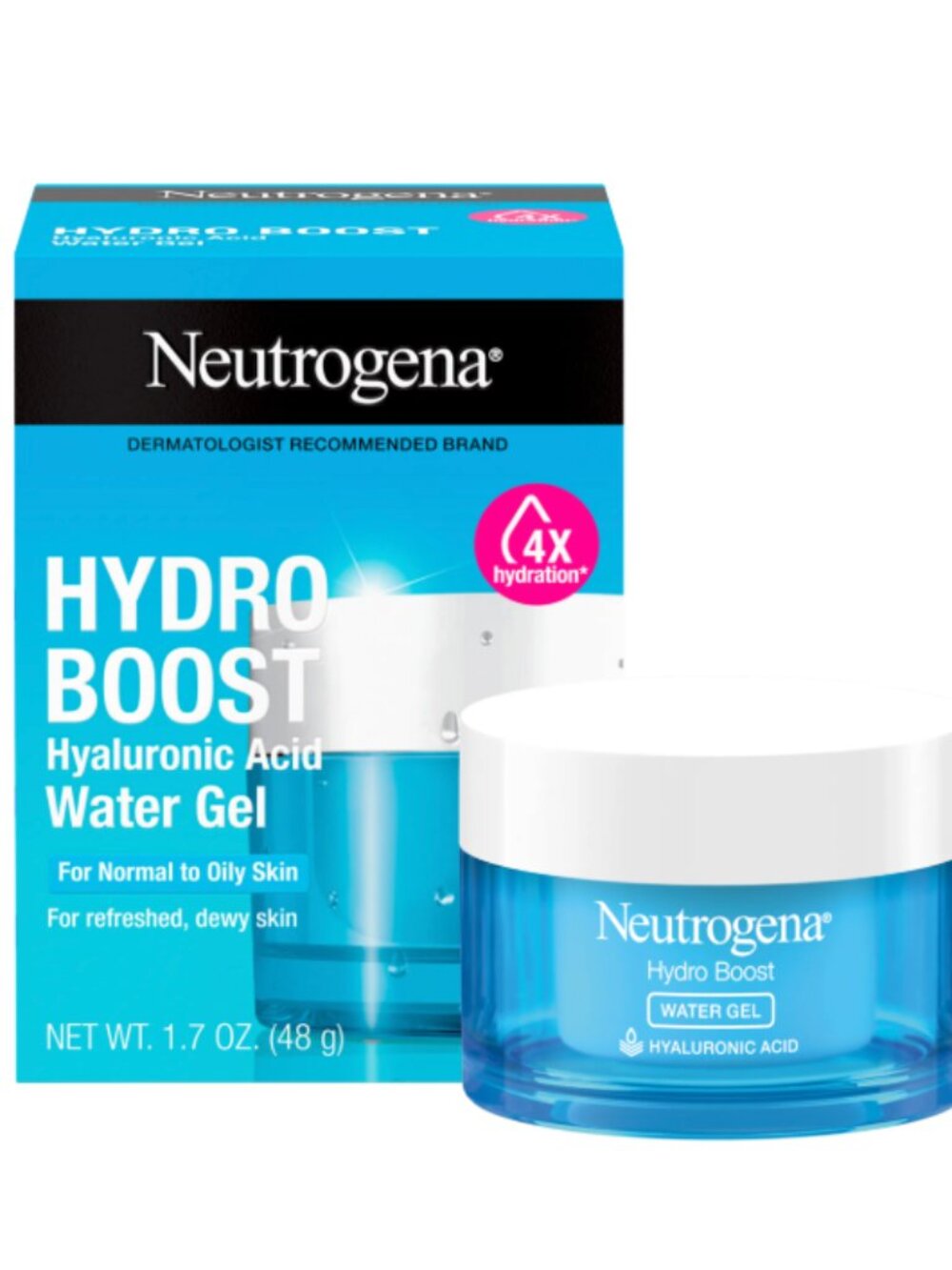 Neutrogena Hydro Boost Water Gel 1.7oz NWT Hyaluronic Acid Moisturizer